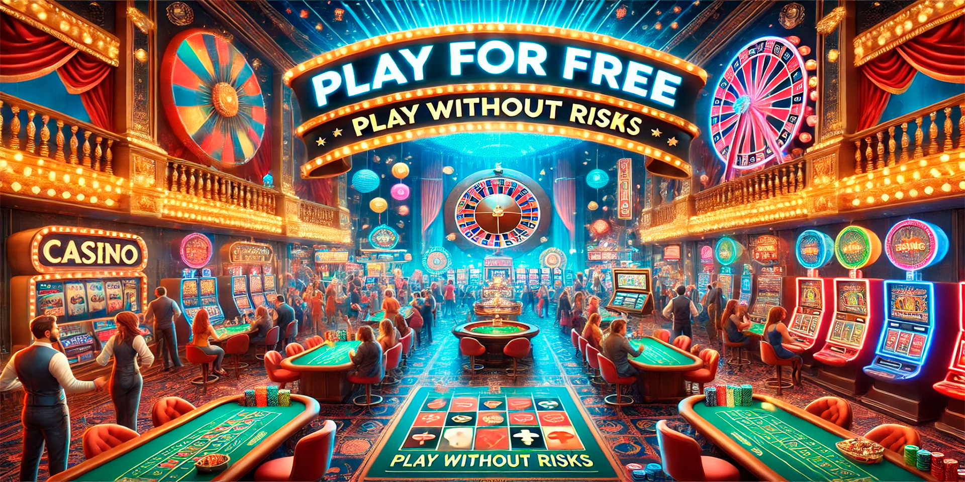 Discover the excitement of the casino by playing for free